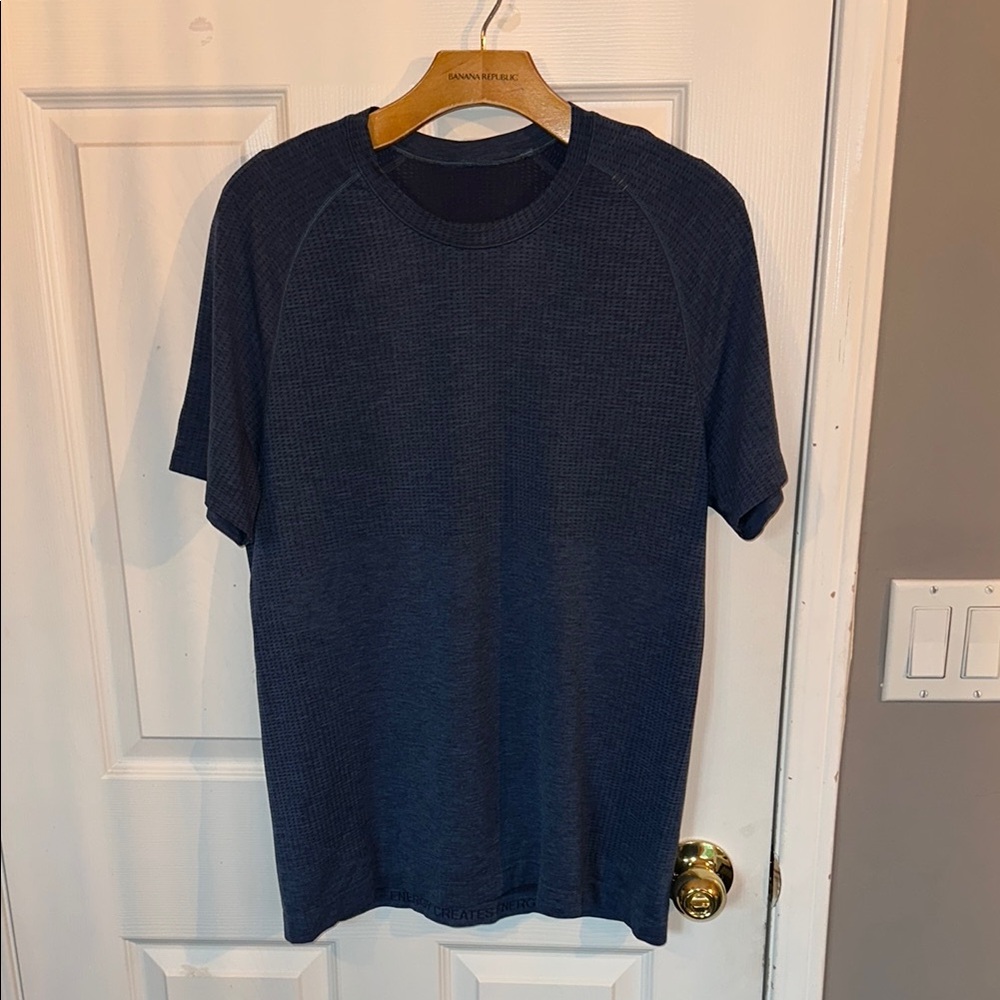 Lululemon Athletica Dark Blue Metal Vent T-Shirt